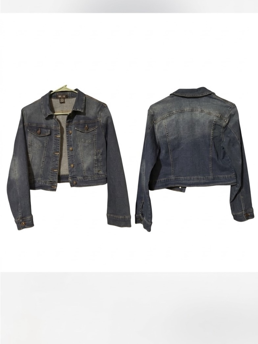 Ashly & Sage Women's Medium Blue Denim Jean Jacket